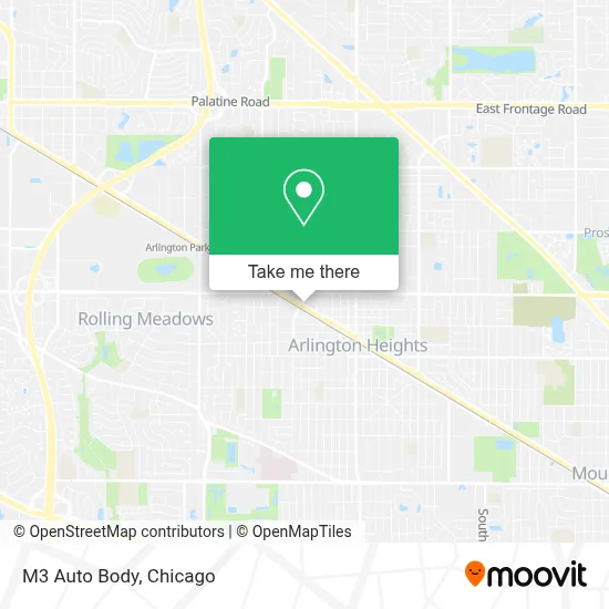 M3 Auto Body map