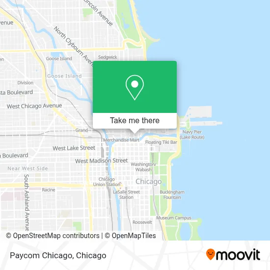 Paycom Chicago map