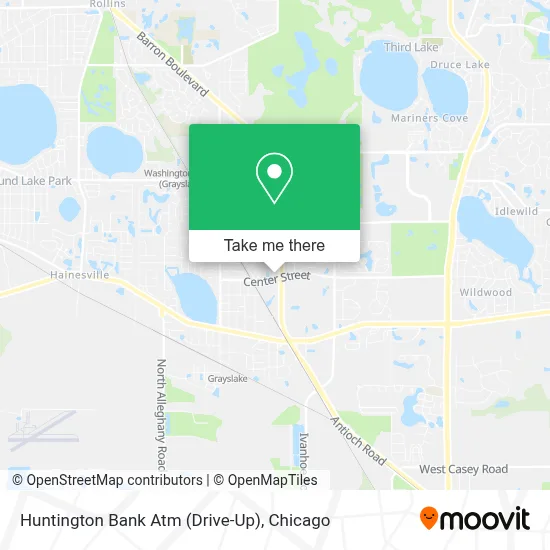 Huntington Bank Atm (Drive-Up) map