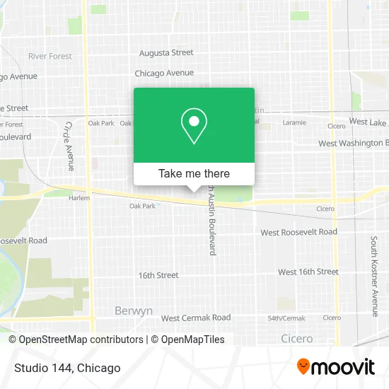 Studio 144 map