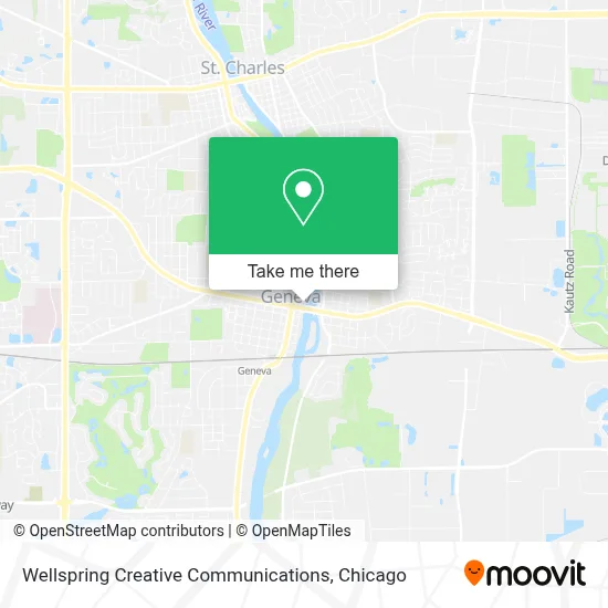 Wellspring Creative Communications map