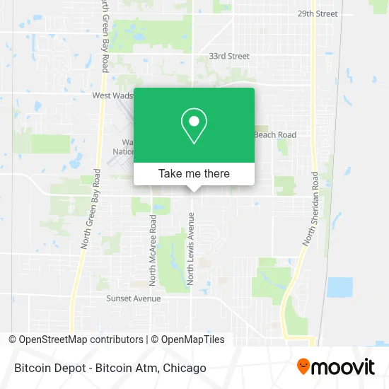 Bitcoin Depot - Bitcoin Atm map