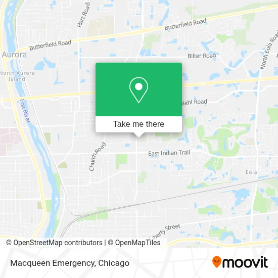 Macqueen Emergency map