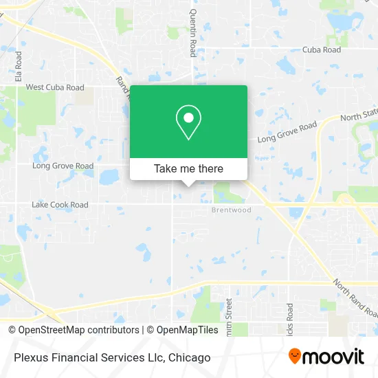 Plexus Financial Services Llc map