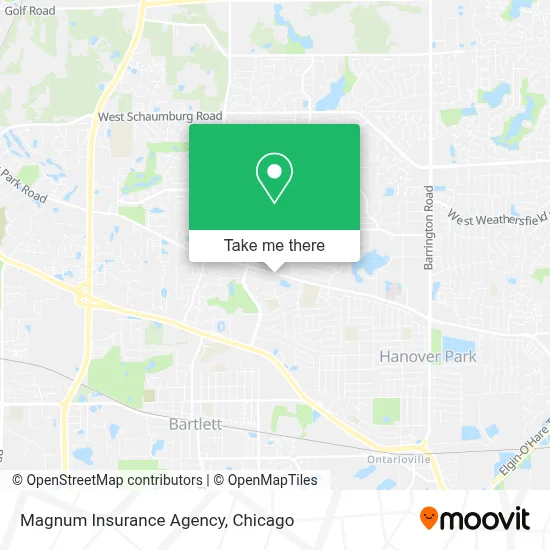 Magnum Insurance Agency map