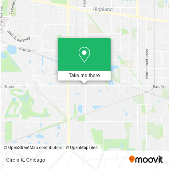 Circle K map