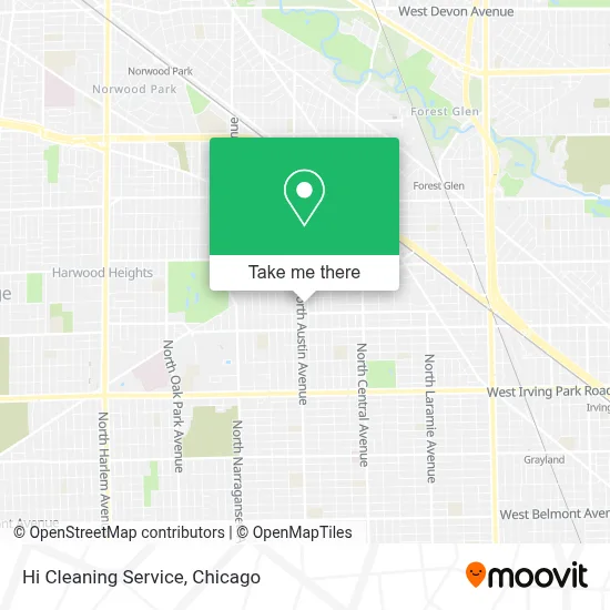 Hi Cleaning Service map