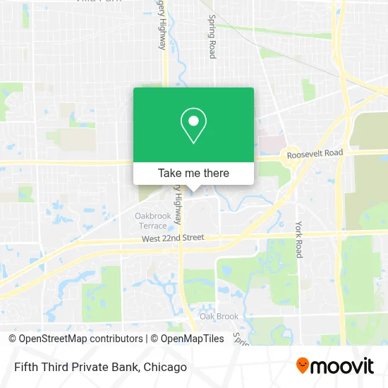 Fifth Third Private Bank map