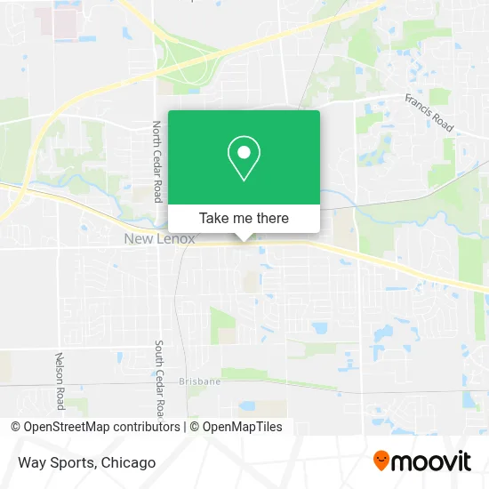 Way Sports map