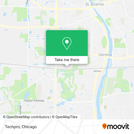 Techpro map