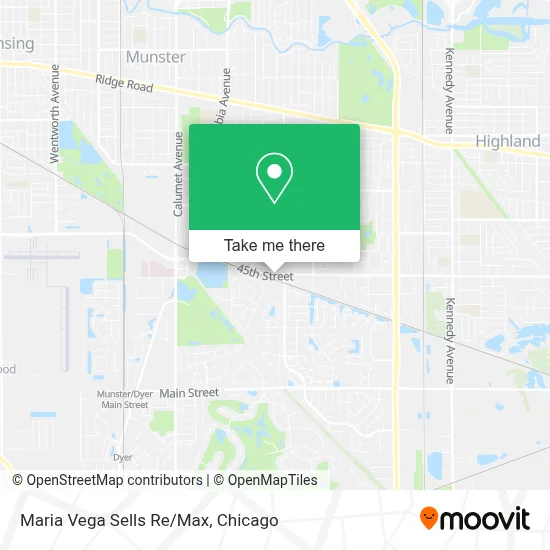 Maria Vega Sells Re/Max map