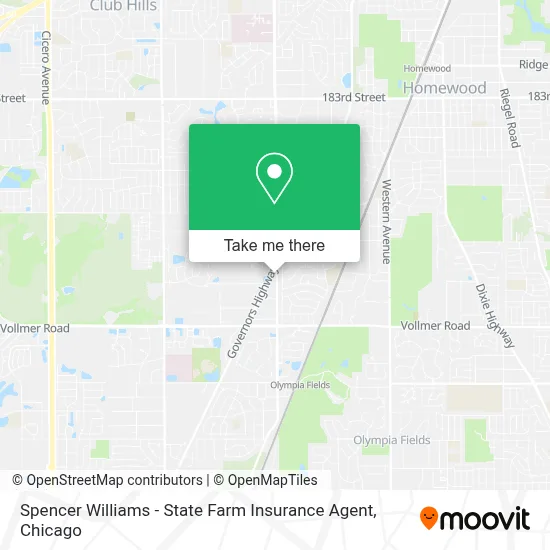 Spencer Williams - State Farm Insurance Agent map