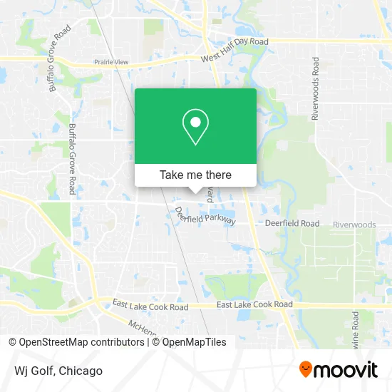 Wj Golf map