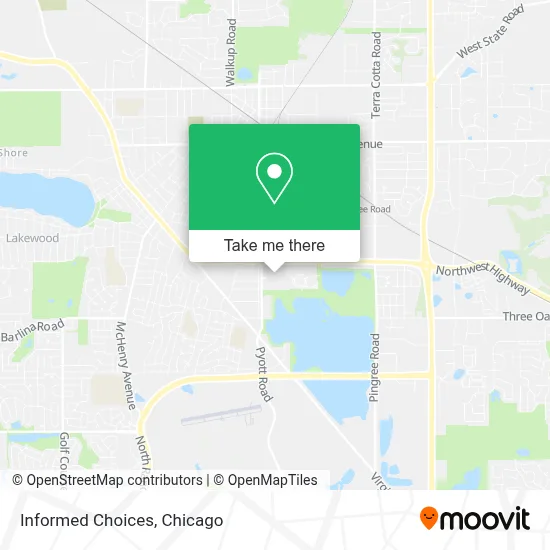 Informed Choices map