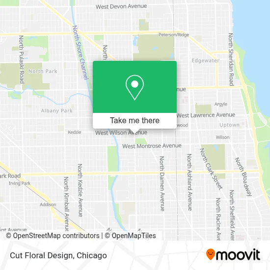 Cut Floral Design map