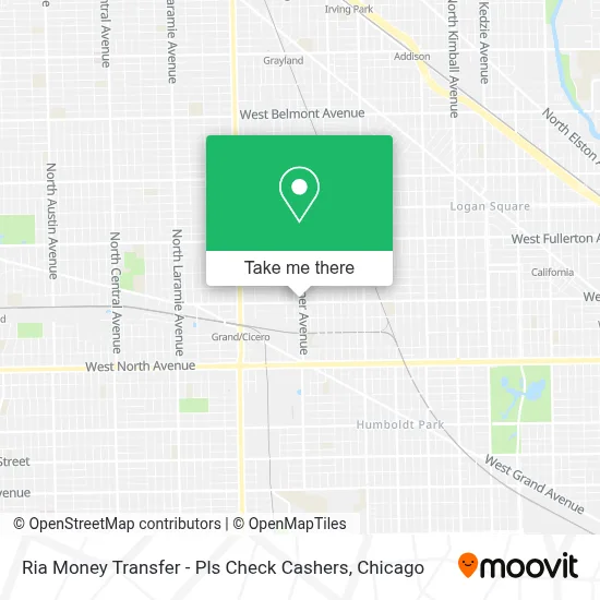Ria Money Transfer - Pls Check Cashers map