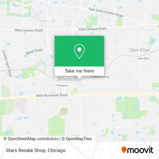 Stars Resale Shop map