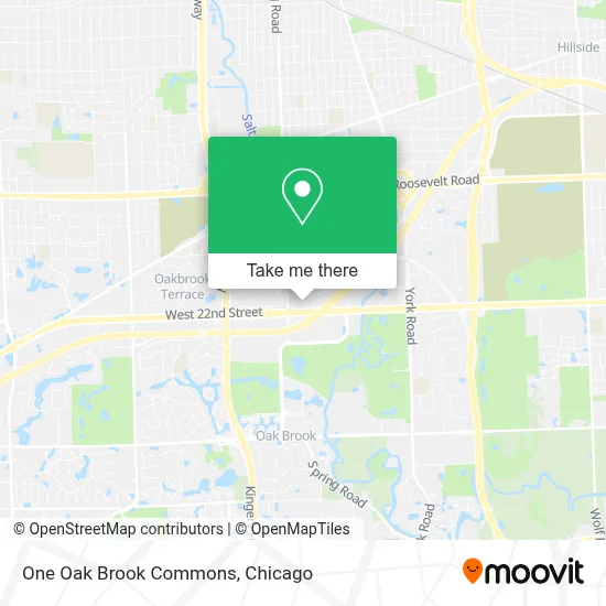 One Oak Brook Commons map