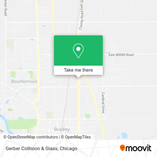 Gerber Collision & Glass map