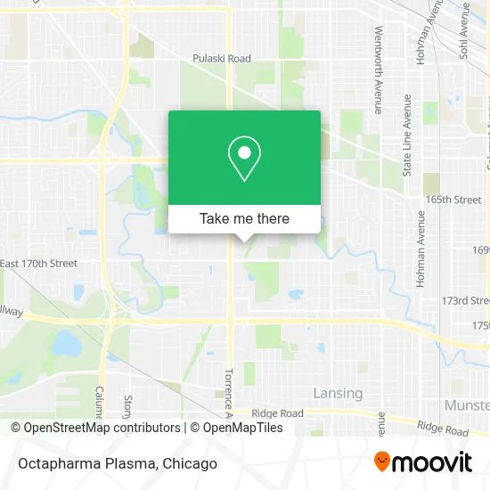 Octapharma Plasma map