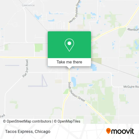 Tacos Express map