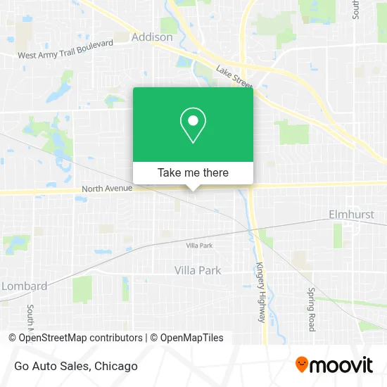 Go Auto Sales map