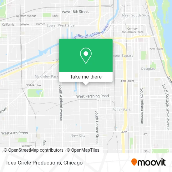 Idea Circle Productions map