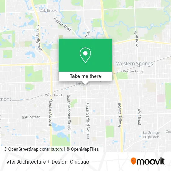 Vter Architecture + Design map
