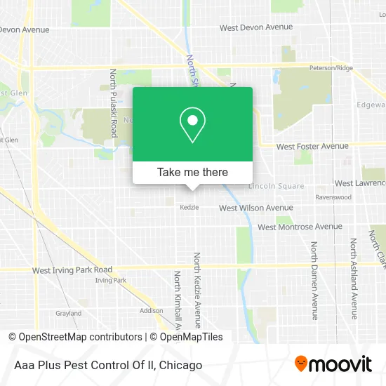 Aaa Plus Pest Control Of Il map