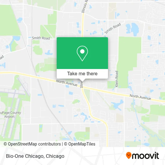 Bio-One Chicago map
