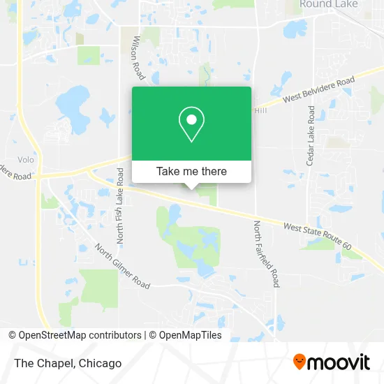 The Chapel map