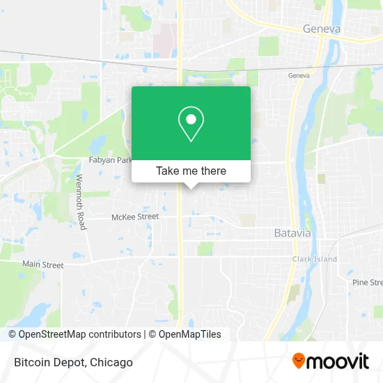 Bitcoin Depot map