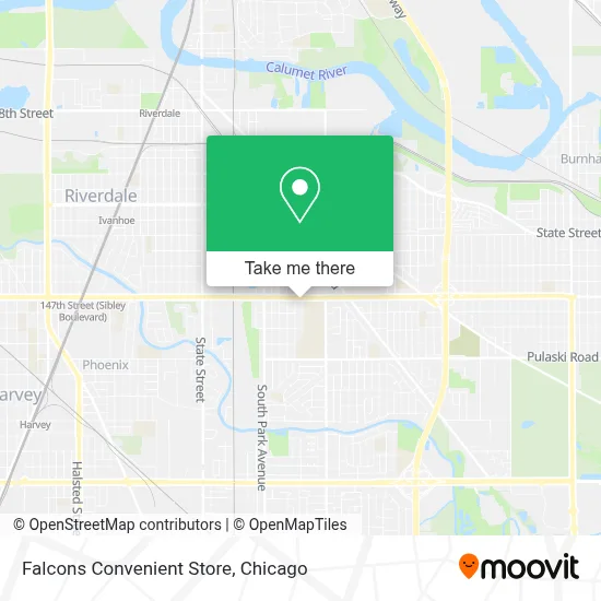 Falcons Convenient Store map