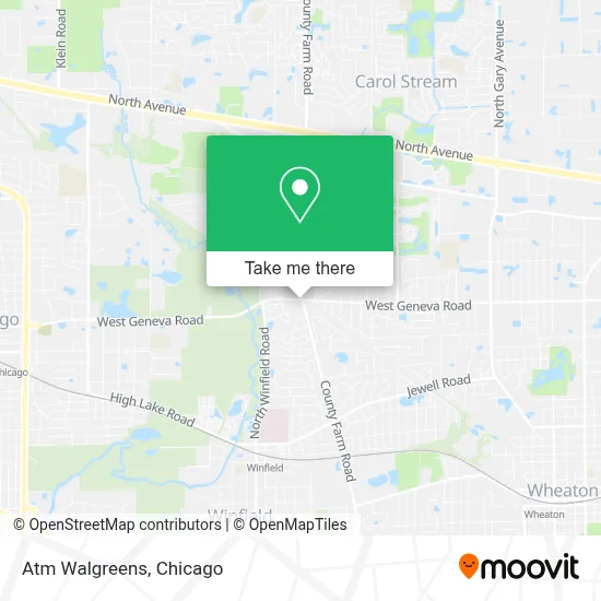 Atm Walgreens map