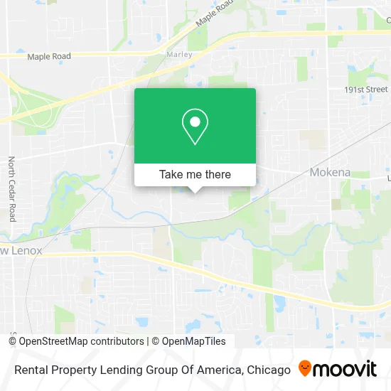 Rental Property Lending Group Of America map