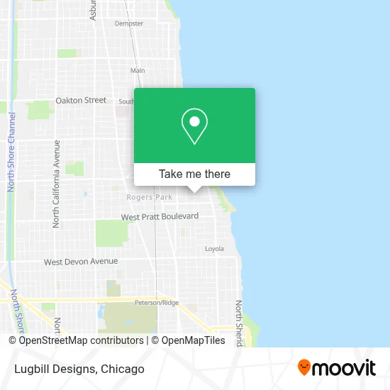 Lugbill Designs map