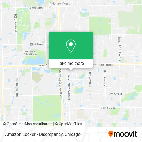 Amazon Locker - Discrepancy map