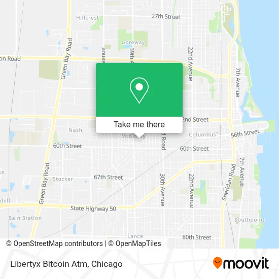 Libertyx Bitcoin Atm map
