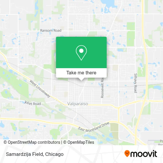 Samardzija Field map