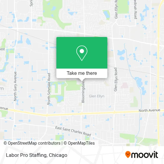 Labor Pro Staffing map