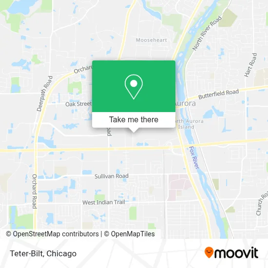 Teter-Bilt map