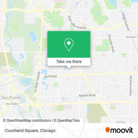 Courtland Square map