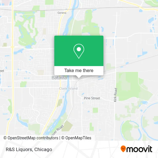 R&S Liquors map