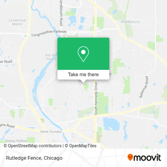 Rutledge Fence map