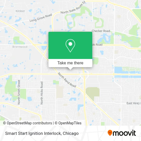 Smart Start Ignition Interlock map