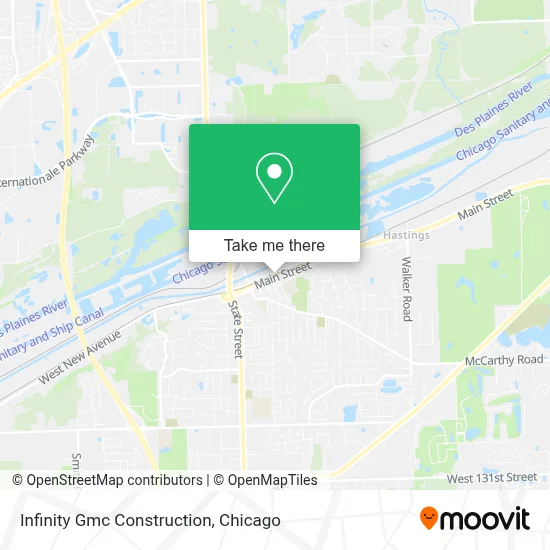 Infinity Gmc Construction map
