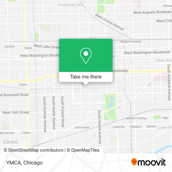 Ymca map