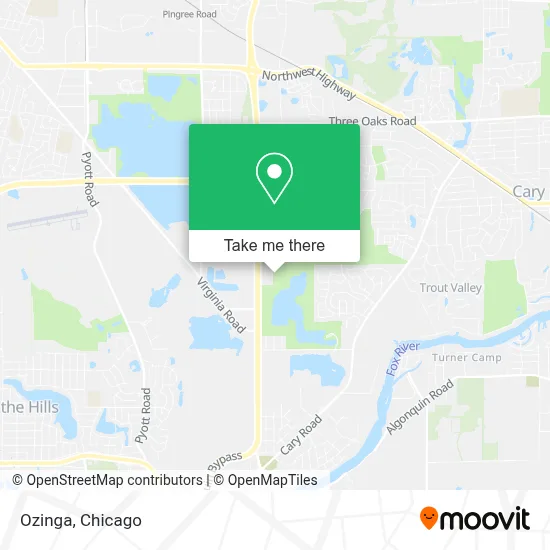 Ozinga map