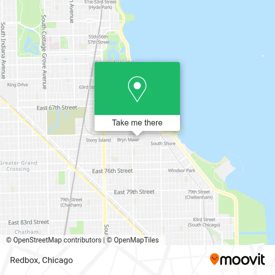 Redbox map