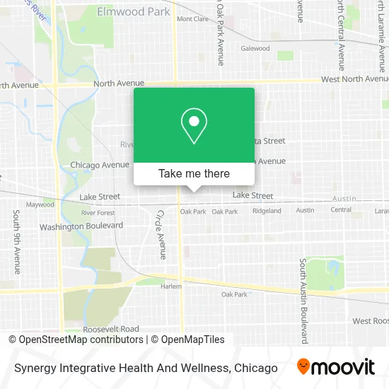 Synergy Integrative Health And Wellness map